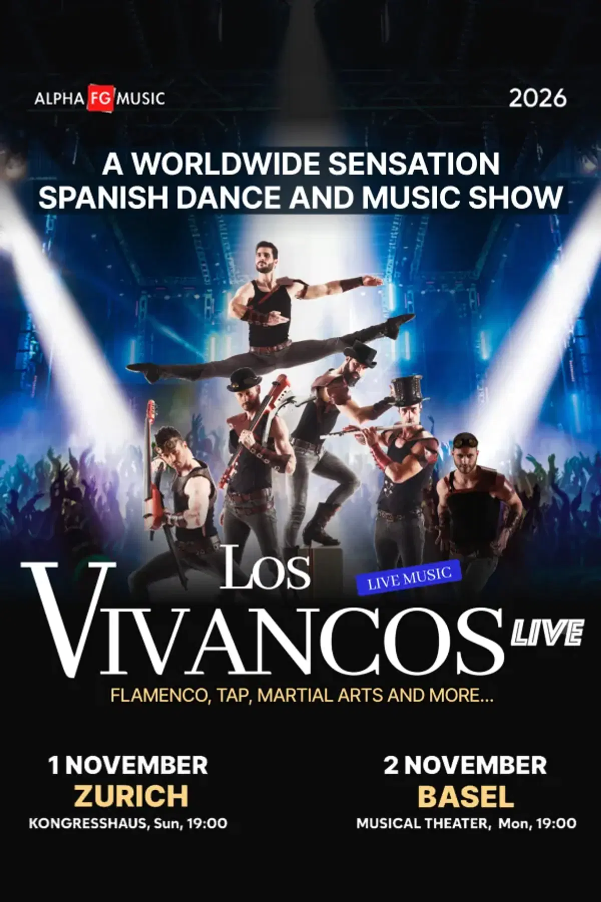 Los Vivancos Live in Switzerland – Zürich