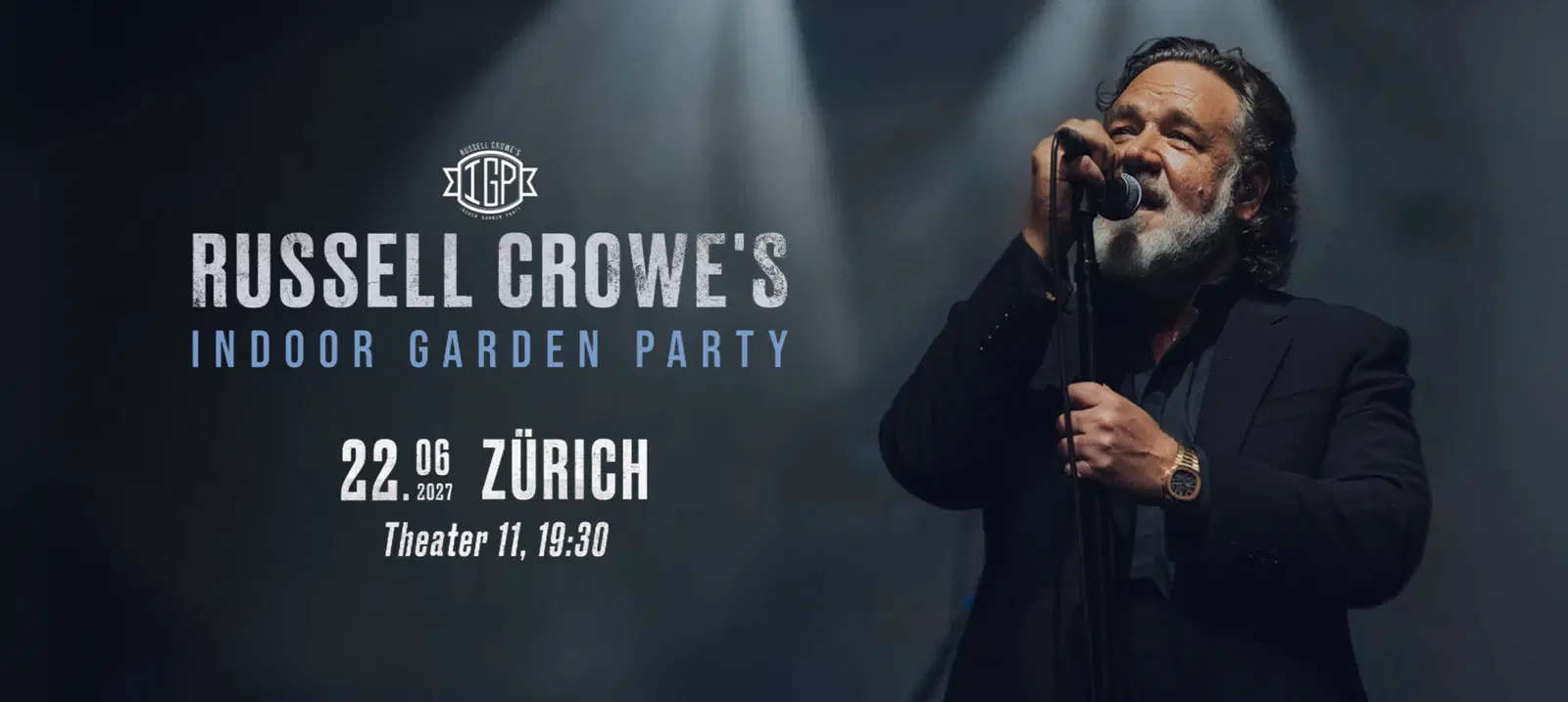 Russell Crowe Indoor Garden Party